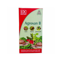 Moluscocide Pentru melci cu si fara cochilie, limacsi AGROSAN B  500 g