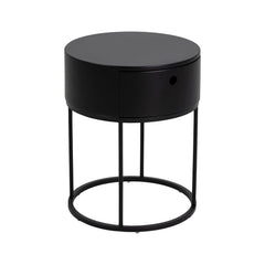 Noptiera neagra din MDF Polo II Actona
