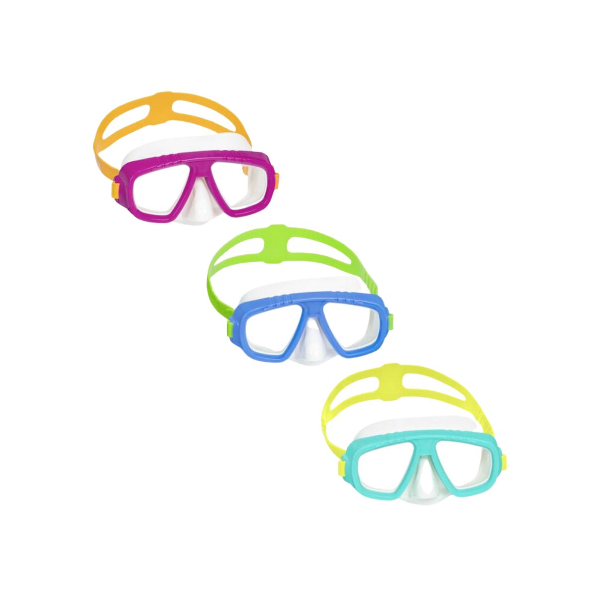 Ochelari de protectie inot Bestway 22011, Hydro-Swim Lil' Caymen, culori mixte