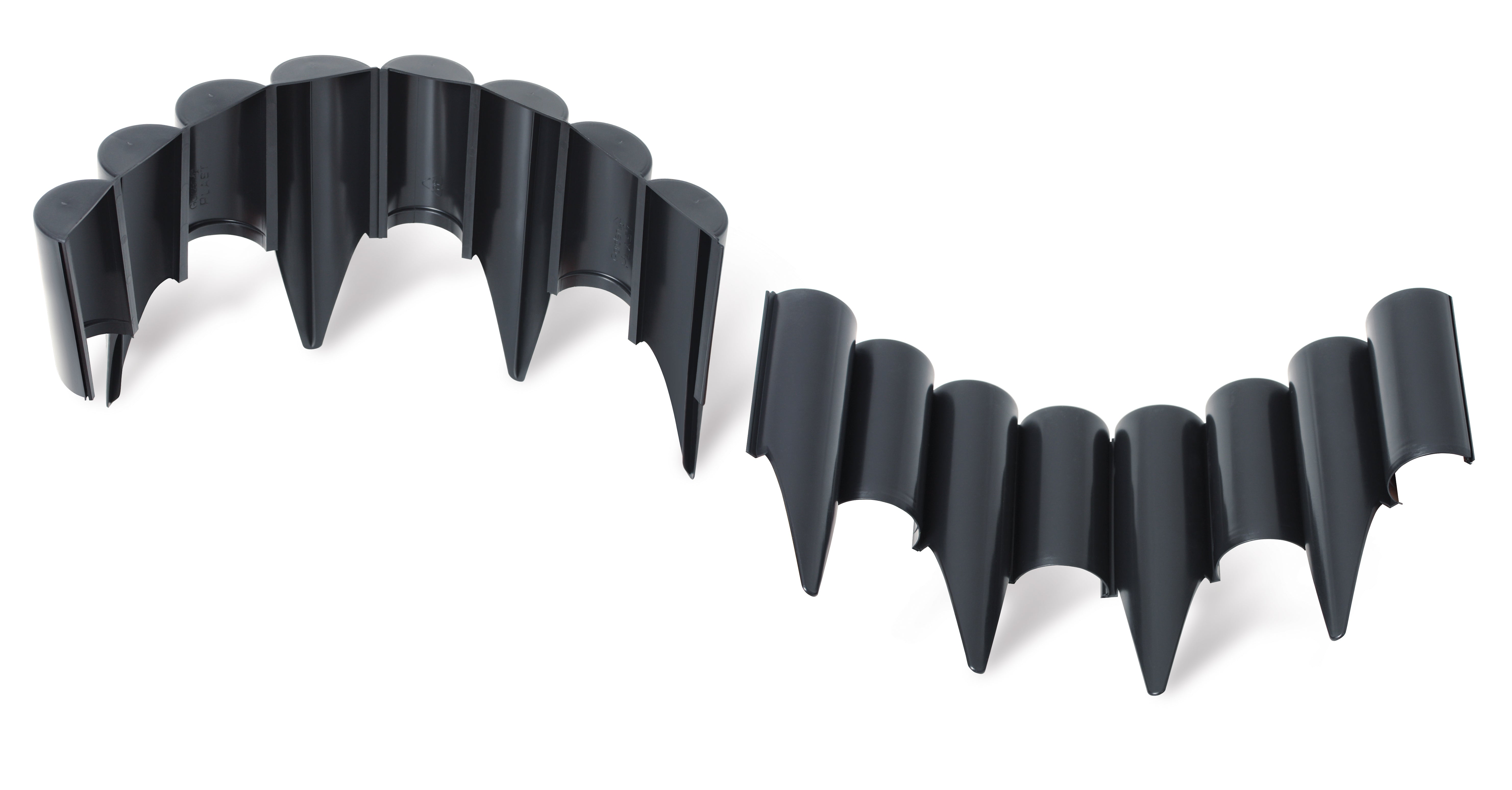 Palisada de gradina 2.5 m, negru