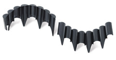 Palisada de gradina 2.5 m, negru