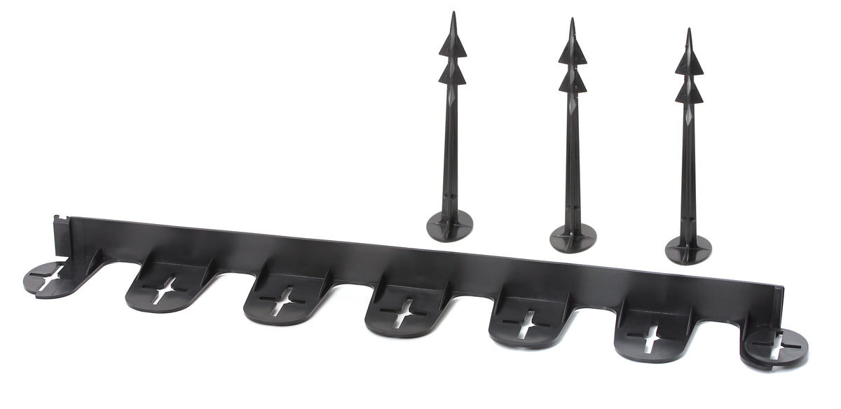 Bordura gazon 3m, negru
