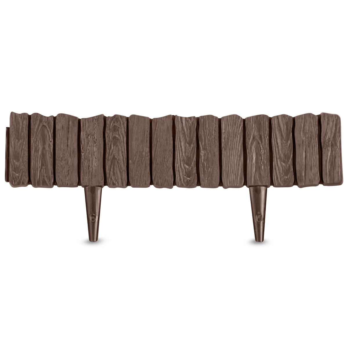 Palisada de gradina, model lemn, 58 cm, maro