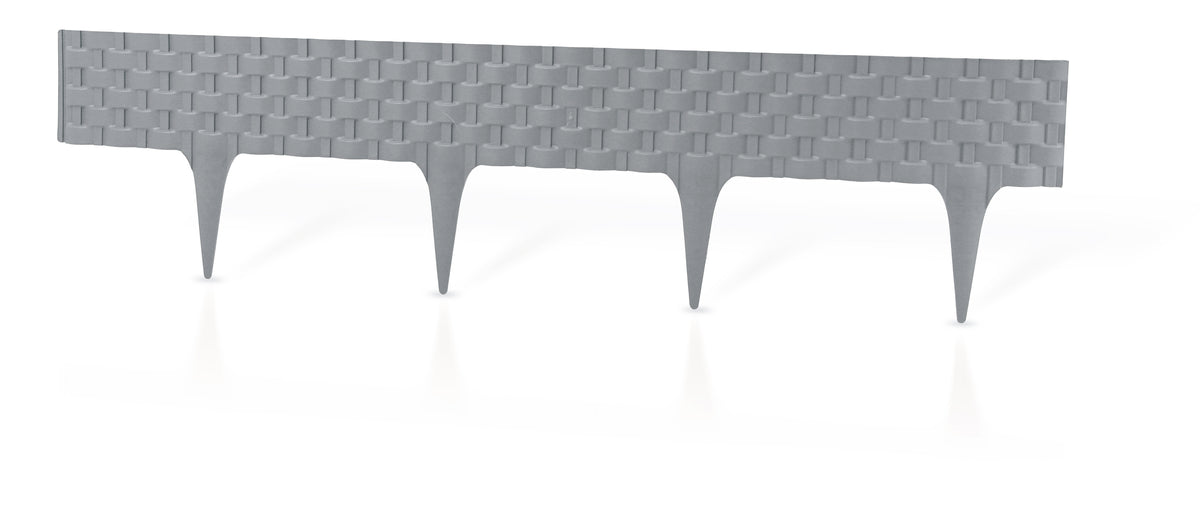 Palisada de gradina ratan,  80 cm, grafit
