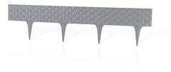 Palisada de gradina ratan,  80 cm, grafit
