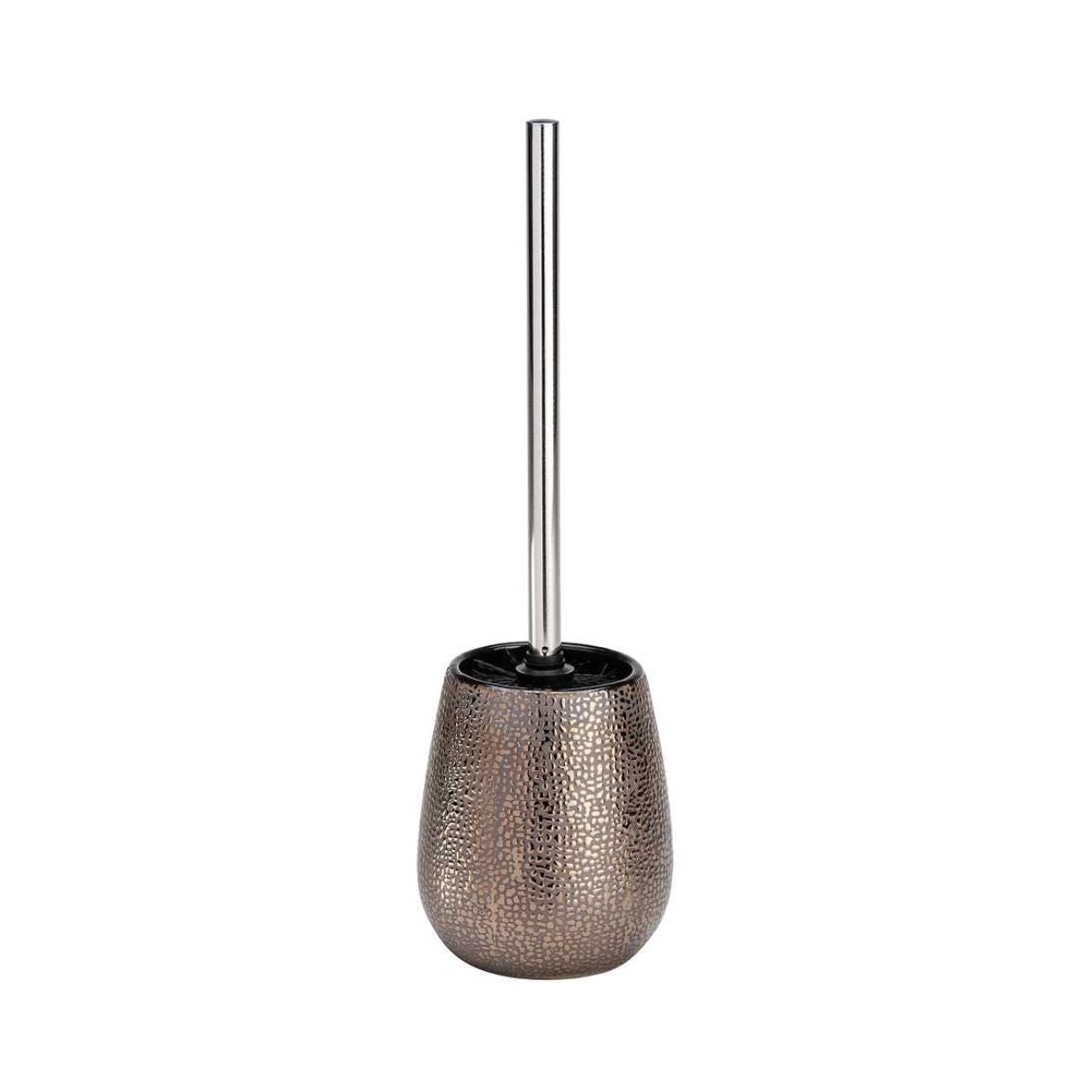 Perie de toaleta maro din material ceramic Marrakesh Wenko, 1, hectarul.ro