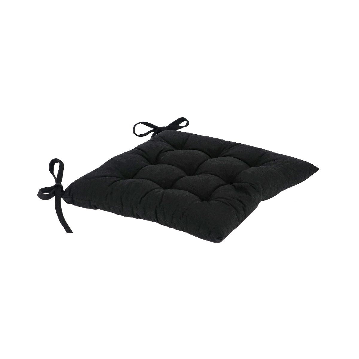 Perna de sezut, neagra, din bumbac, 40X40 Sawana Bizzotto, 1, hectarul.ro