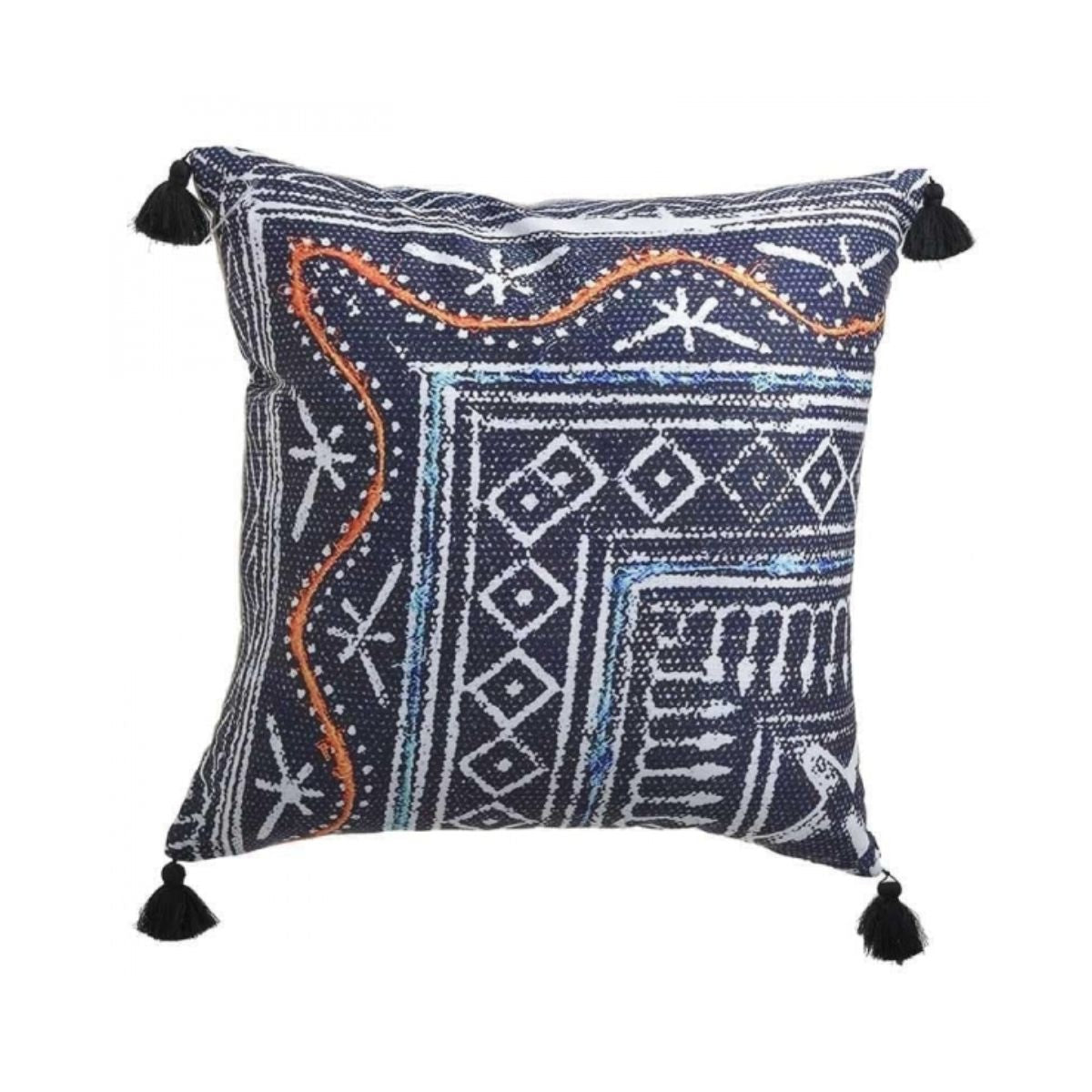 Perna din tesatura multicolor 45x8x45, model 1