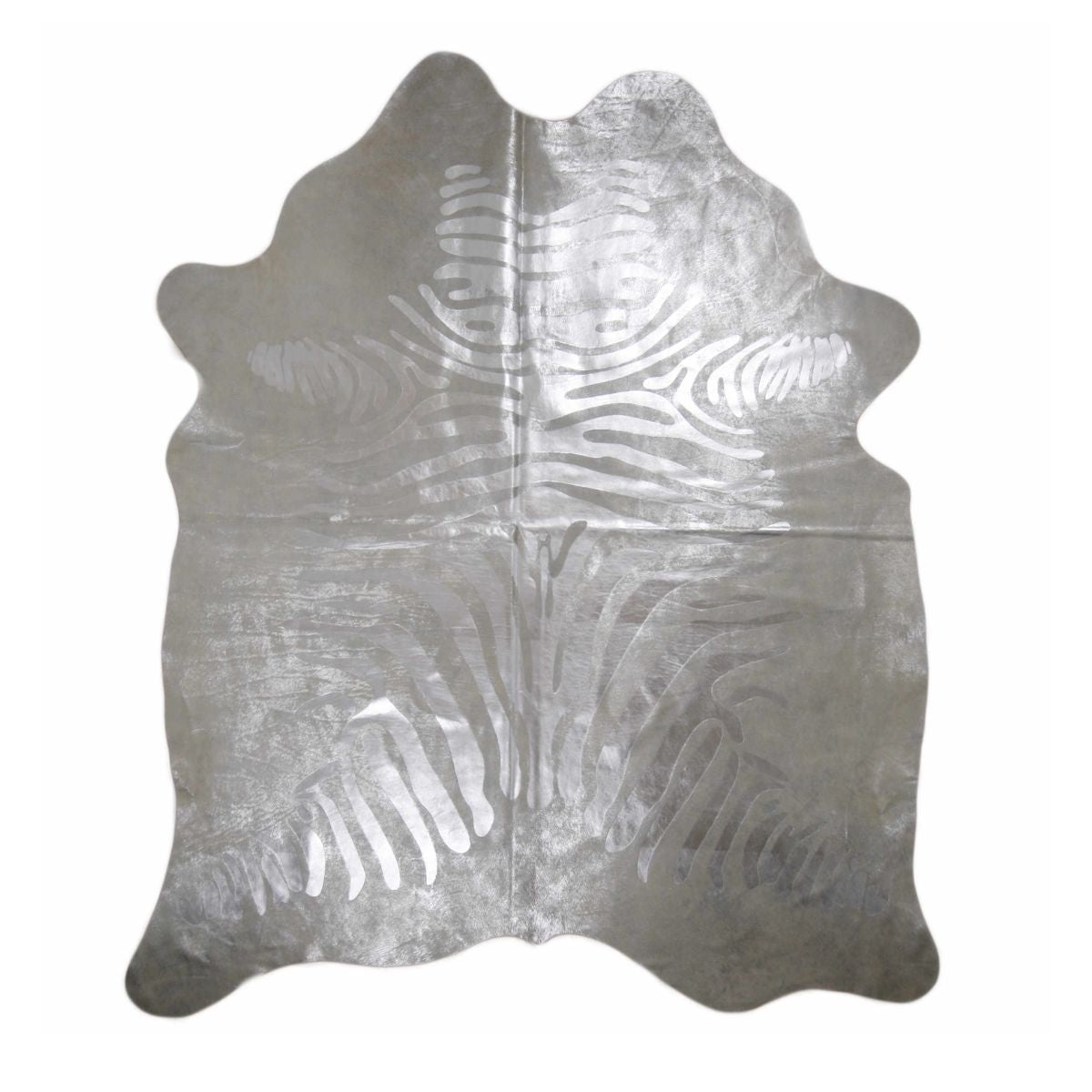 Piele naturala de vita, 2-3 m2, culoare Zebra argintie, 1, hectarul.ro