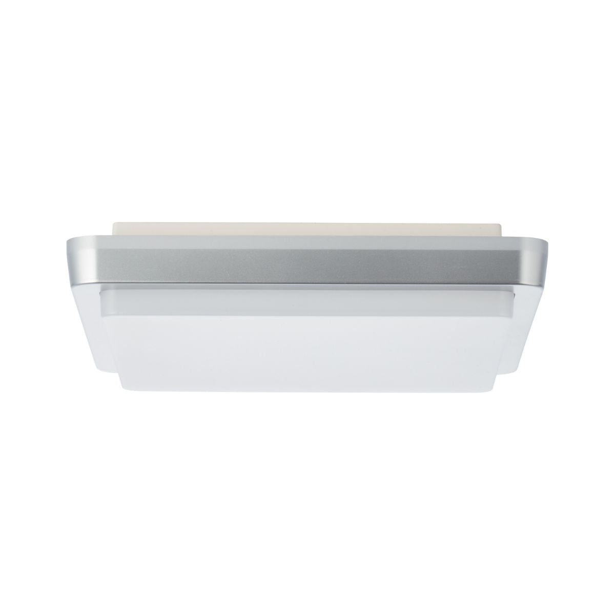 Plafoniera alba patrata din plastic Devora LED 28 cm Brilliant, 1, hectarul.ro