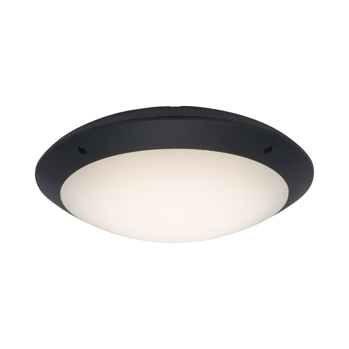 Plafoniera neagra din plastic LED Medway Brilliant, 1, hectarul.ro