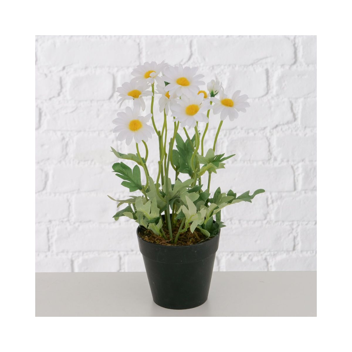 Planta artificiala in ghiveci, 28 cm, Daisy Boltze, 4, hectarul.ro