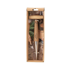 Plantator cu varf din inox si lemn 29 cm Esschert design