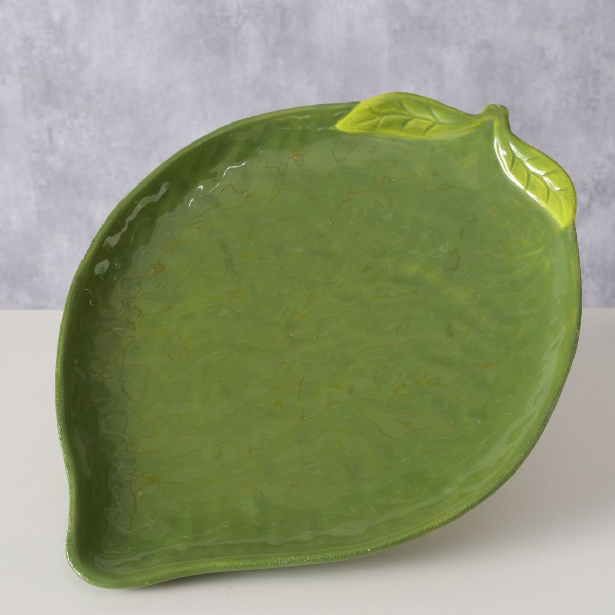 Platou de servire 27,3 x 20,4 cm din portelan Lime Boltze, 2, hectarul.ro