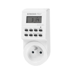 Priza programabila digitala cu temporizator, 3680 W, 230 V