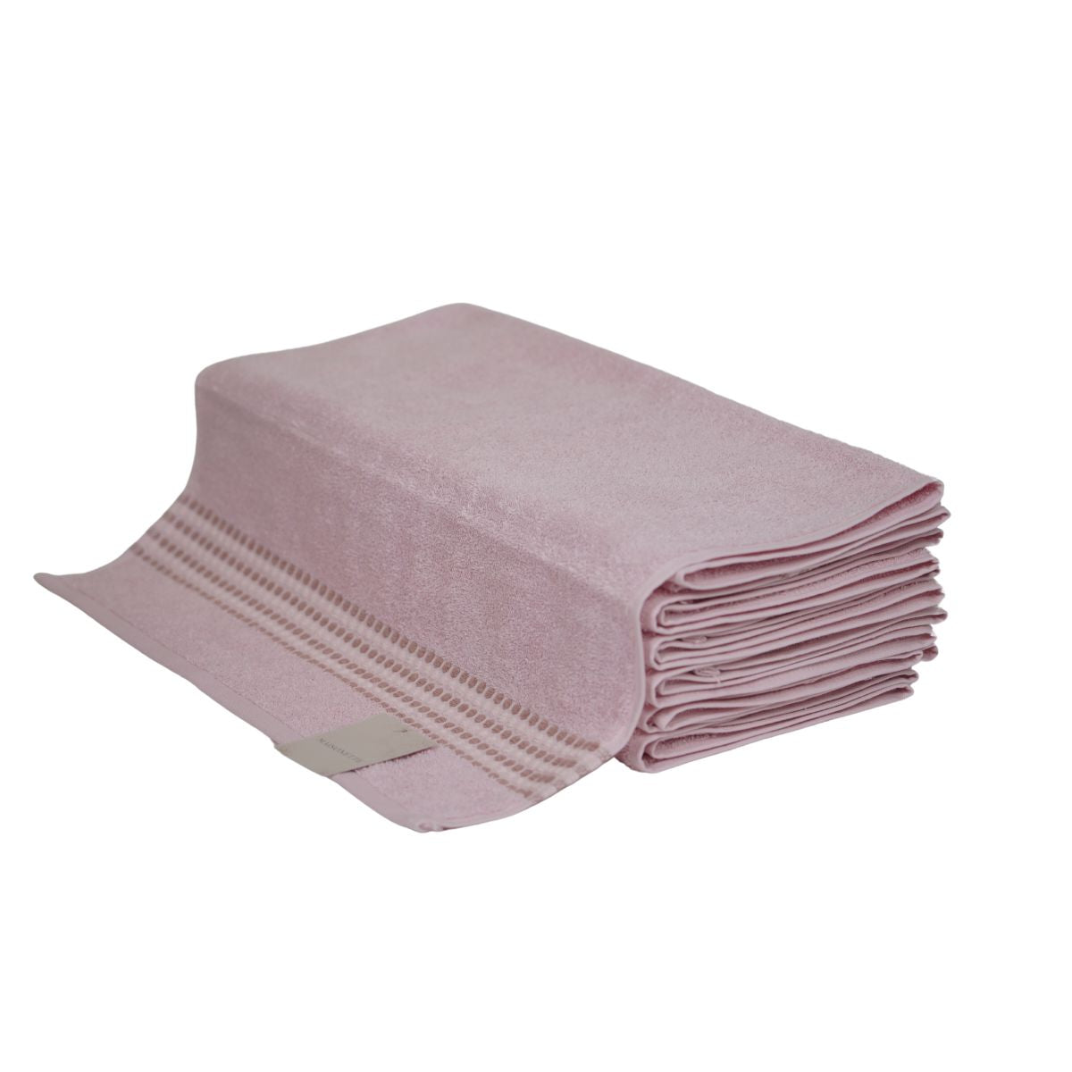 Prosop de baie bumbac 100%, 50x100 cm, Densitate (gr/m2)	460, Maisonette Classy, roz pudra