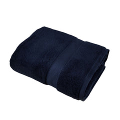 Prosop de baie din bumbac 100%, 41x76 cm, Densitate 650 gr/m², Maisonette Loft, albastru navy