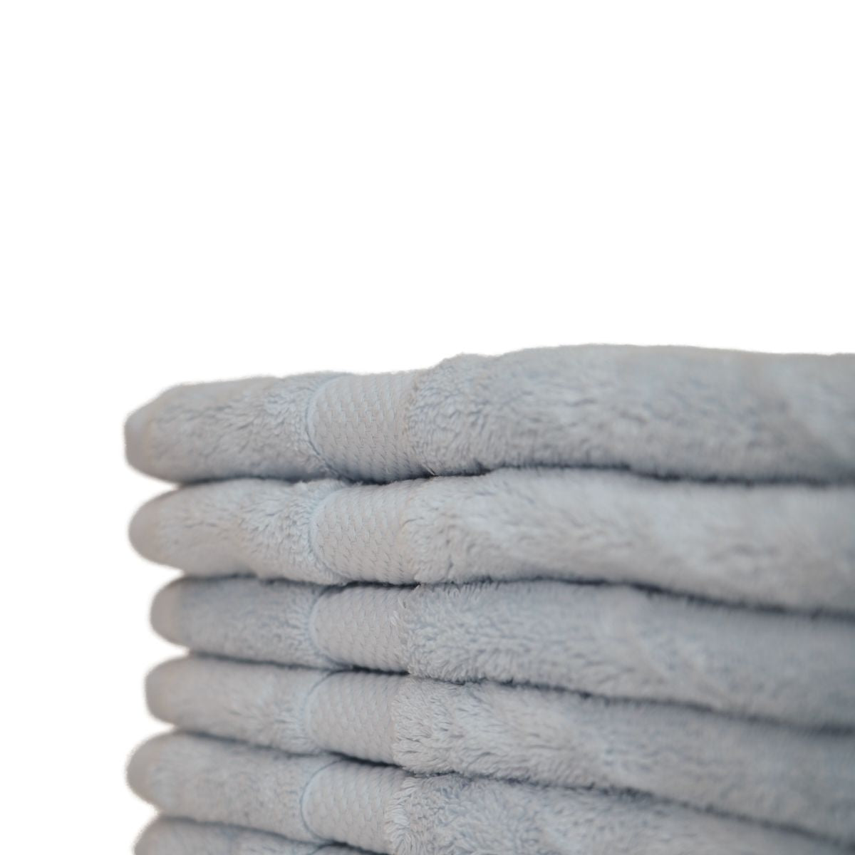 Prosop de baie din bumbac 100%, 41x76 cm, Densitate 650 gr/m,  Maisonette Loft, bleu celeste
