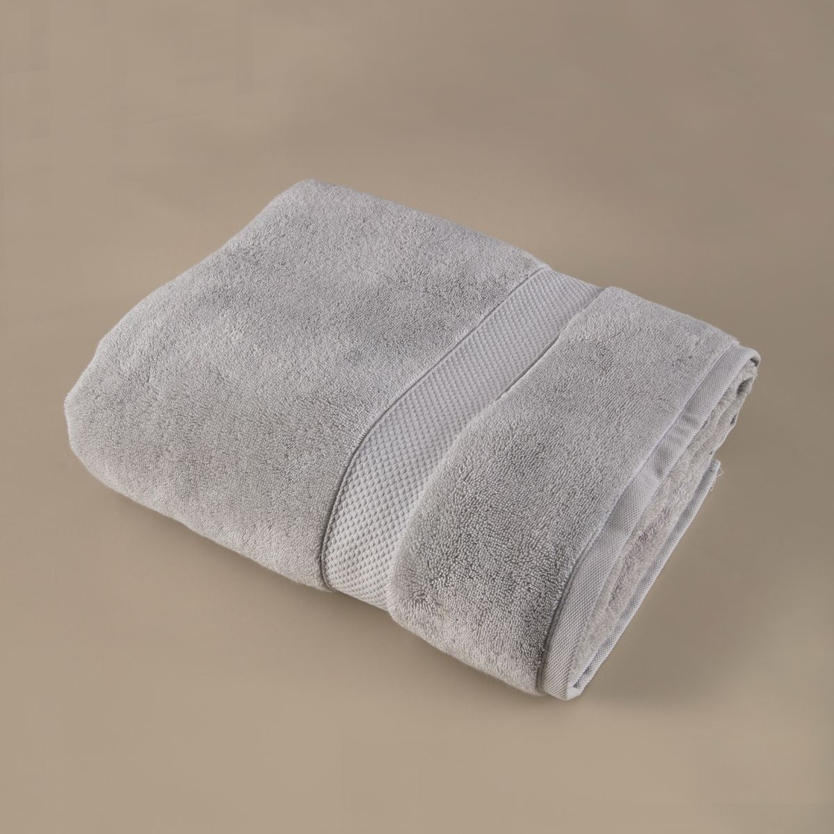 Prosop de baie din bumbac 100%, 41x76 cm, Densitate 650 gr/m², Maisonette Loft, gri silver, 2, hectarul.ro