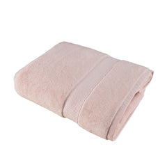 Prosop de baie din bumbac 100%, 41x76 cm, Densitate 650 gr/m², Maisonette Loft, roz pal