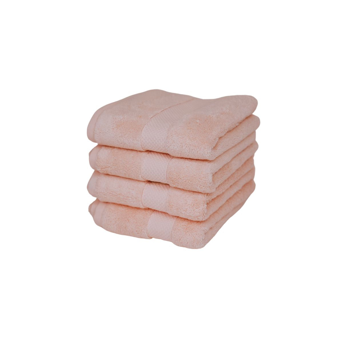 Prosop de baie din bumbac 100%, 41x76 cm, Densitate 650 gr/m², Maisonette Loft, roz pal