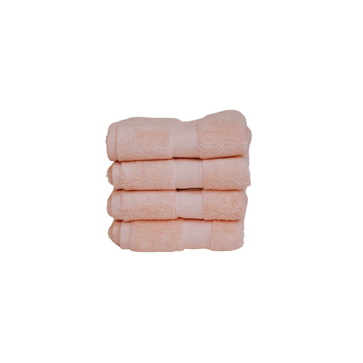 Prosop de baie din bumbac 100%, 41x76 cm, Densitate 650 gr/m², Maisonette Loft, roz pal