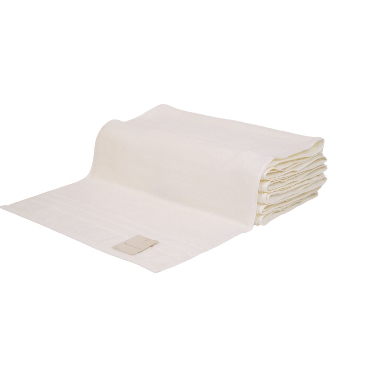 Prosop de baie din bumbac 100%, 50x100 cm, Densitate 500 gr/m², Maisonette Micro Touch, crem ivory