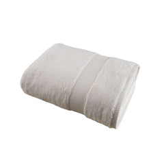 Prosop de baie din bumbac 100%, 50X100 cm, Densitate 550 gr/m², Maisonette Pure, crem ivory