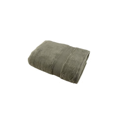 Prosop de baie din bumbac 100%, 50X100 cm, Densitate 550 gr/m², Maisonette Pure, verde oliv