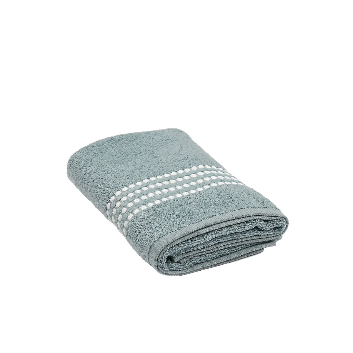 Prosop de baie din bumbac 100%, 70x140 cm, Densitate 460 gr/m², Maisonette Classy, albastru petrol