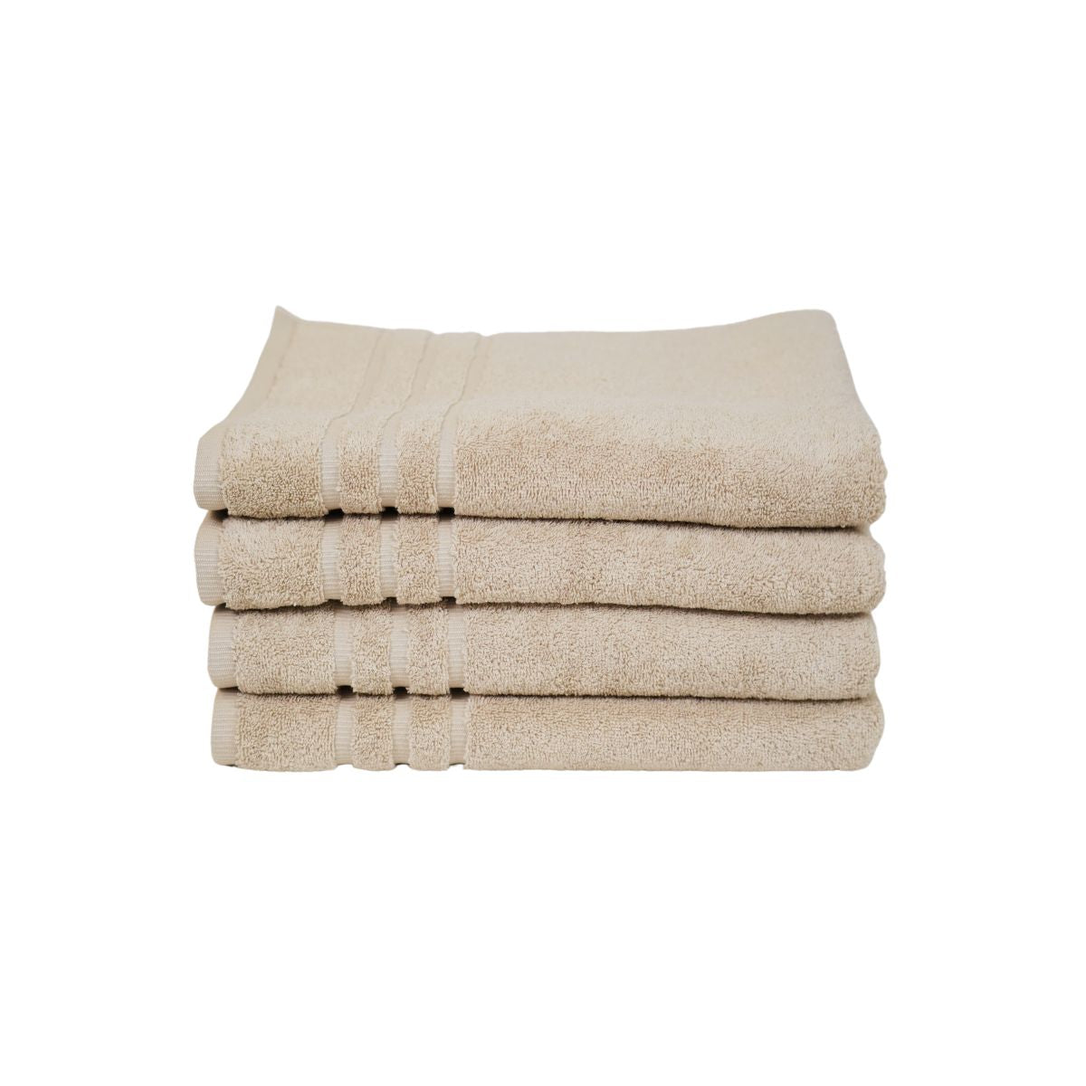 Prosop de baie din bumbac 100%, 70x140 cm, Densitate 500 gr/m², Maisonette Micro Touch, bej