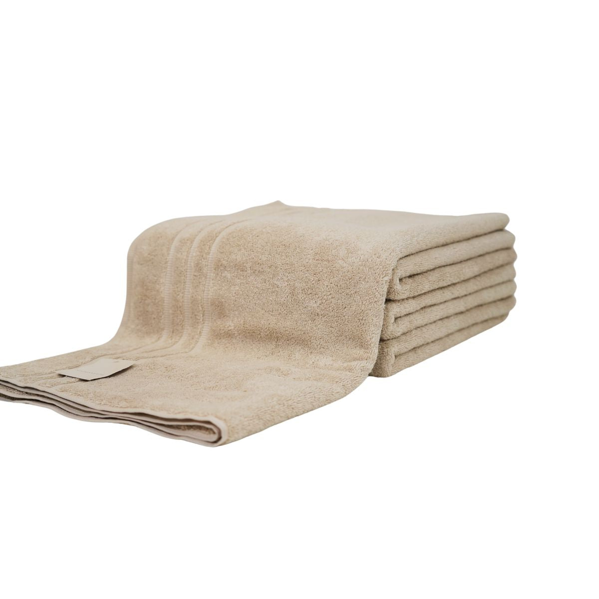 Prosop de baie din bumbac 100%, 70x140 cm, Densitate 500 gr/m², Maisonette Micro Touch, bej