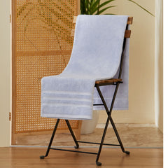 Prosop de baie din bumbac 100%, 70x140 cm, Densitate 500 gr/m², Maisonette Micro Touch, bleu xenon