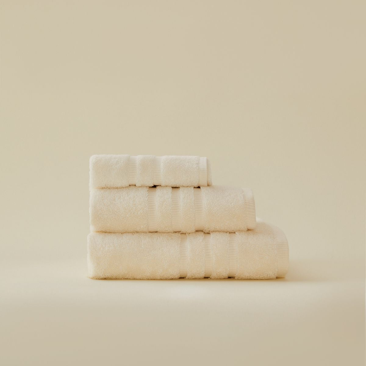 Prosop de baie din bumbac 100% 70x140 cm, Densitate 500 gr/m², Maisonette Micro Touch, crem ivory