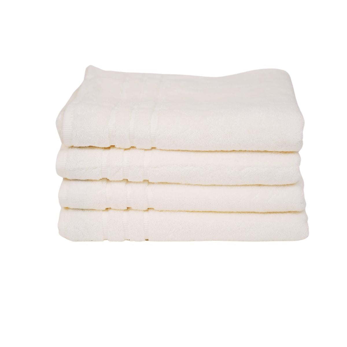 Prosop de baie din bumbac 100% 70x140 cm, Densitate 500 gr/m², Maisonette Micro Touch, crem ivory