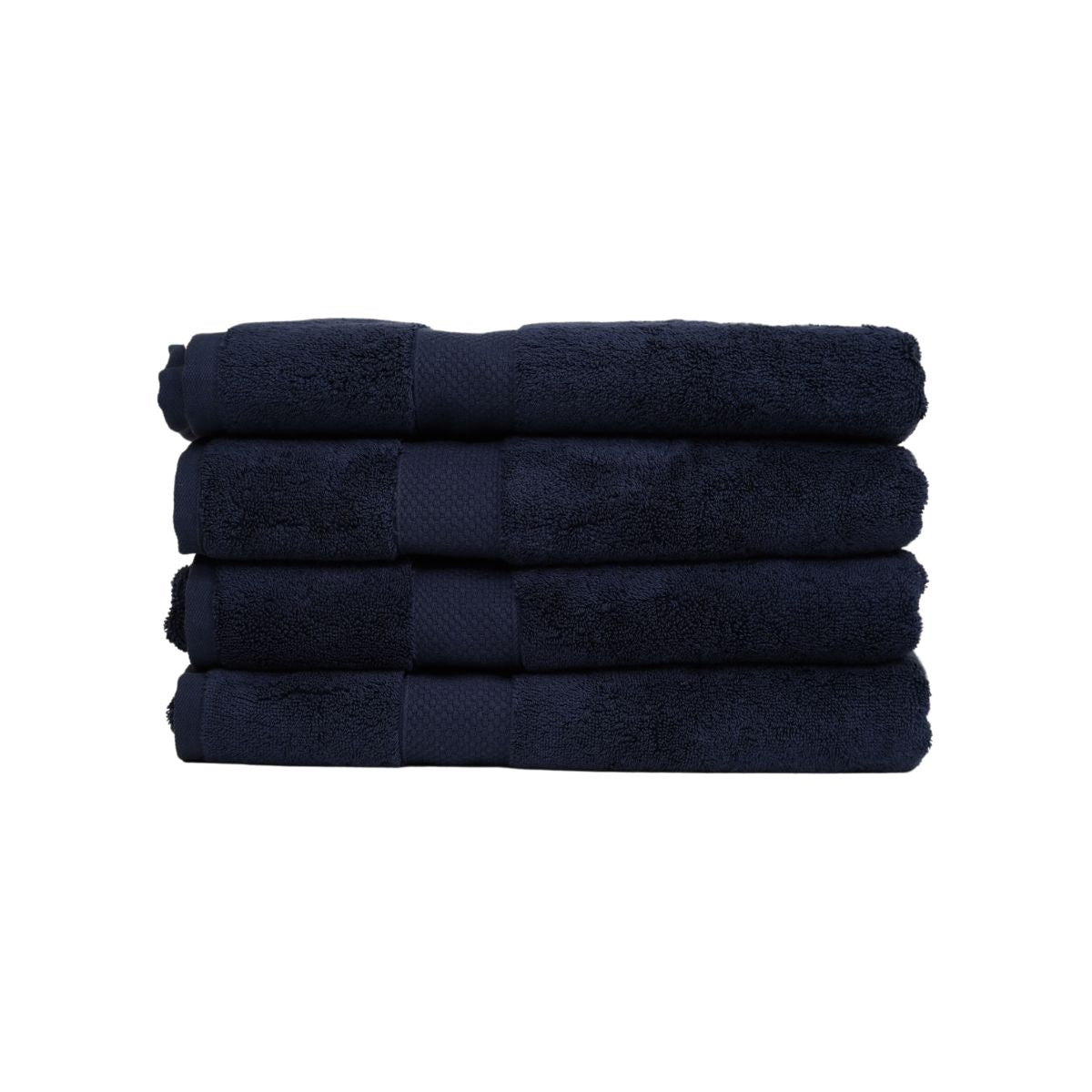 Prosop de baie din bumbac 100%, 76x147 cm, Densitate 700 gr/m², Maisonette Loft, albastru navy