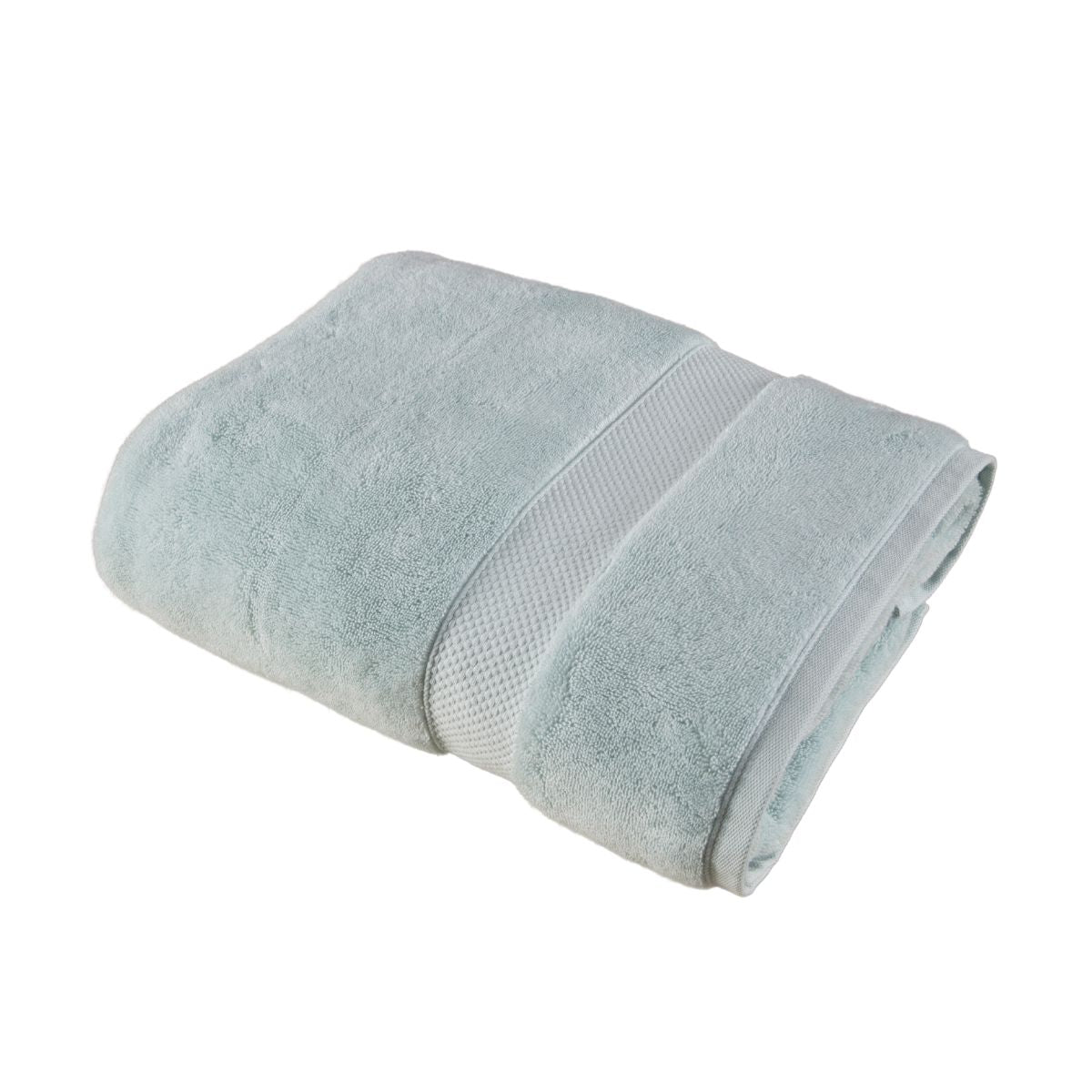 Prosop de baie din bumbac 100%, 76x147 cm, Densitate 700 gr/m²,  Maisonette Loft, verde albastrui