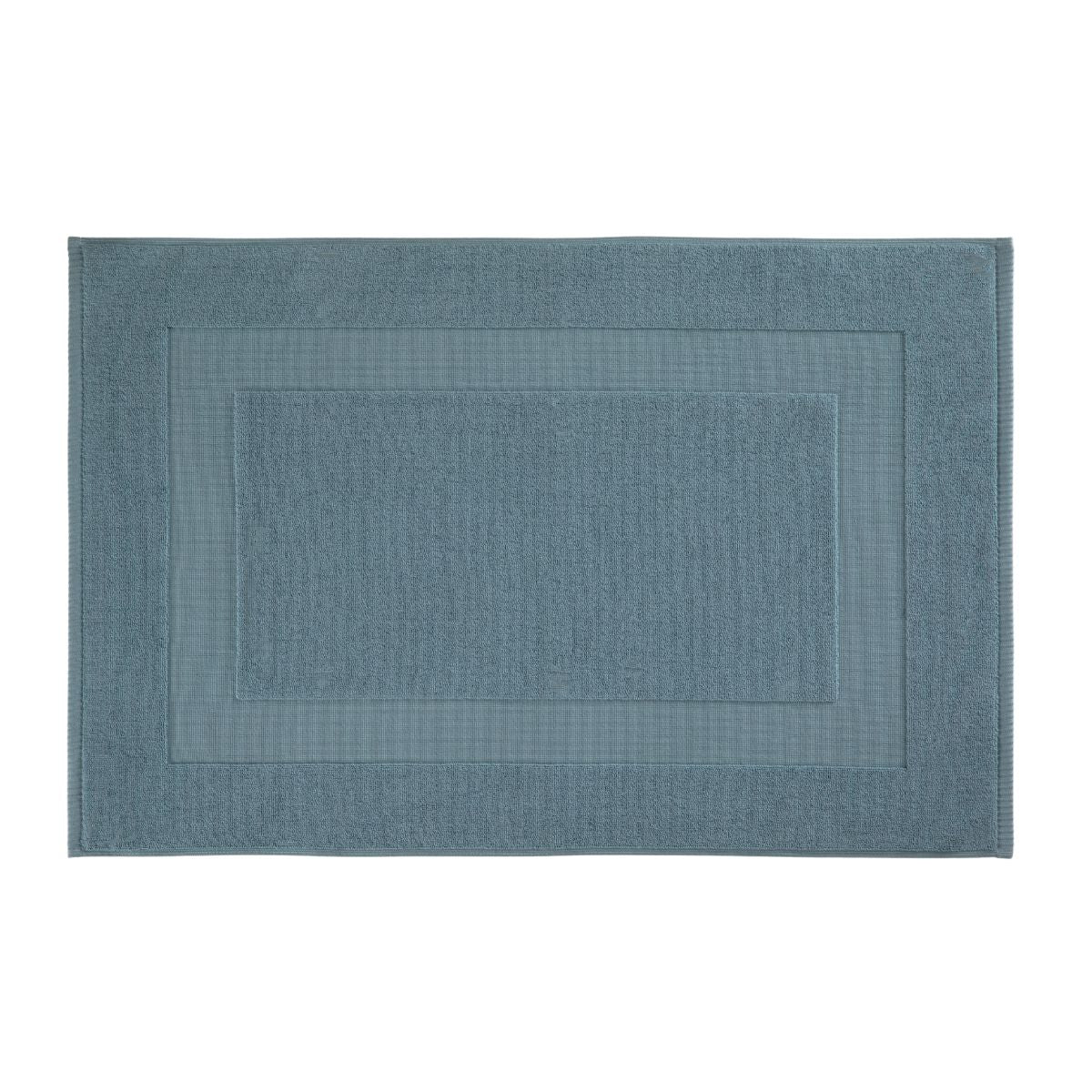 Prosop de baie din bumbac 100%, pentru picioare, 60X95 cm, Densitate 1000 gr/m², Maisonette Pure Tubemat, bleu
