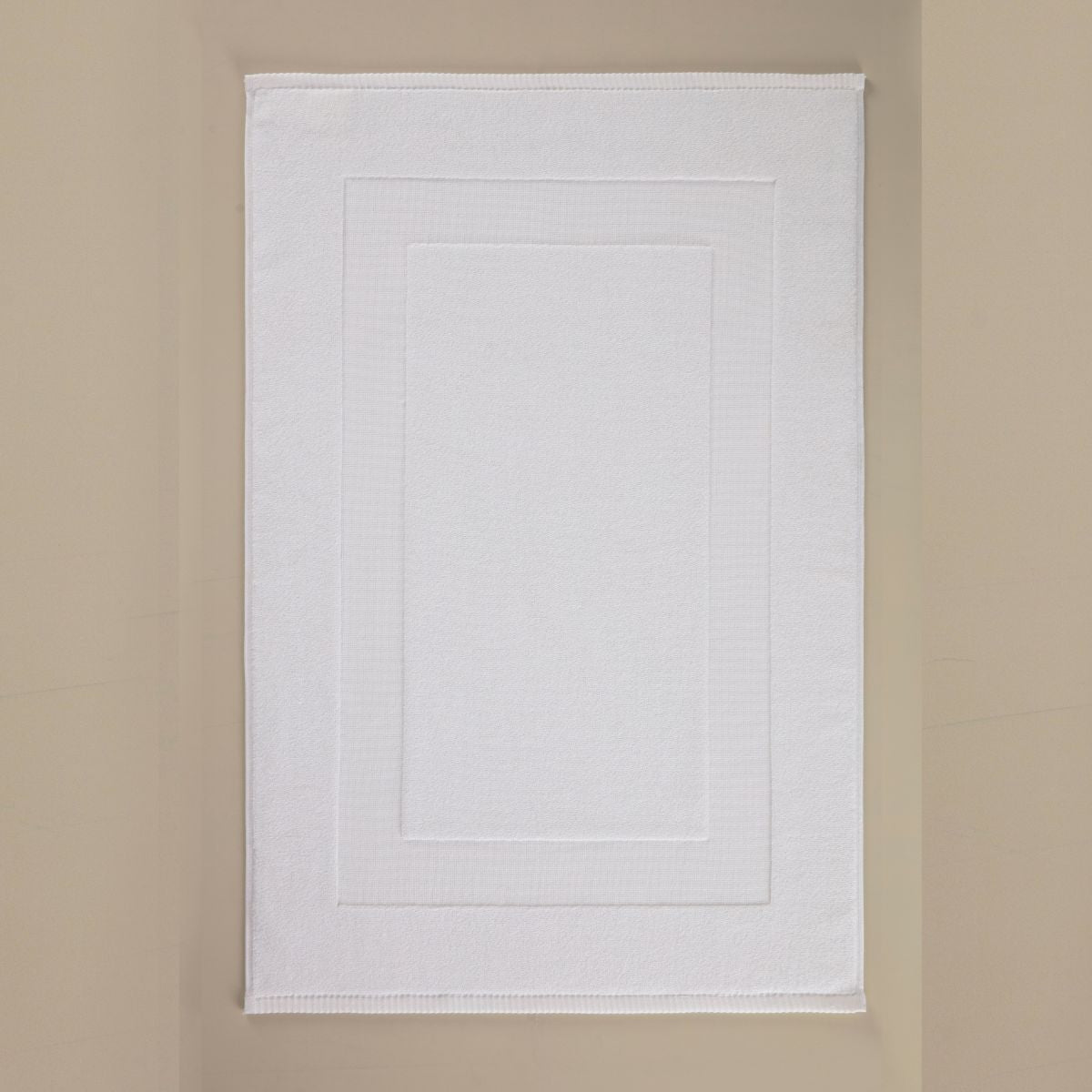 Prosop de baie din bumbac 100%, pentru picioare, 60X95 cm, Densitate 1000 gr/m², Maisonette Pure Tubemat, crem ivory