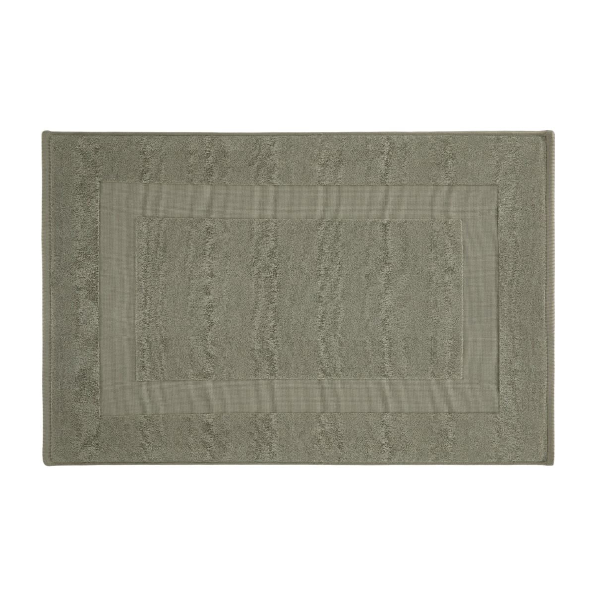 Prosop de baie din bumbac 100%, pentru picioare, 60X95 cm, Densitate 1000 gr/m², Maisonette Pure Tubemat, verde oliv