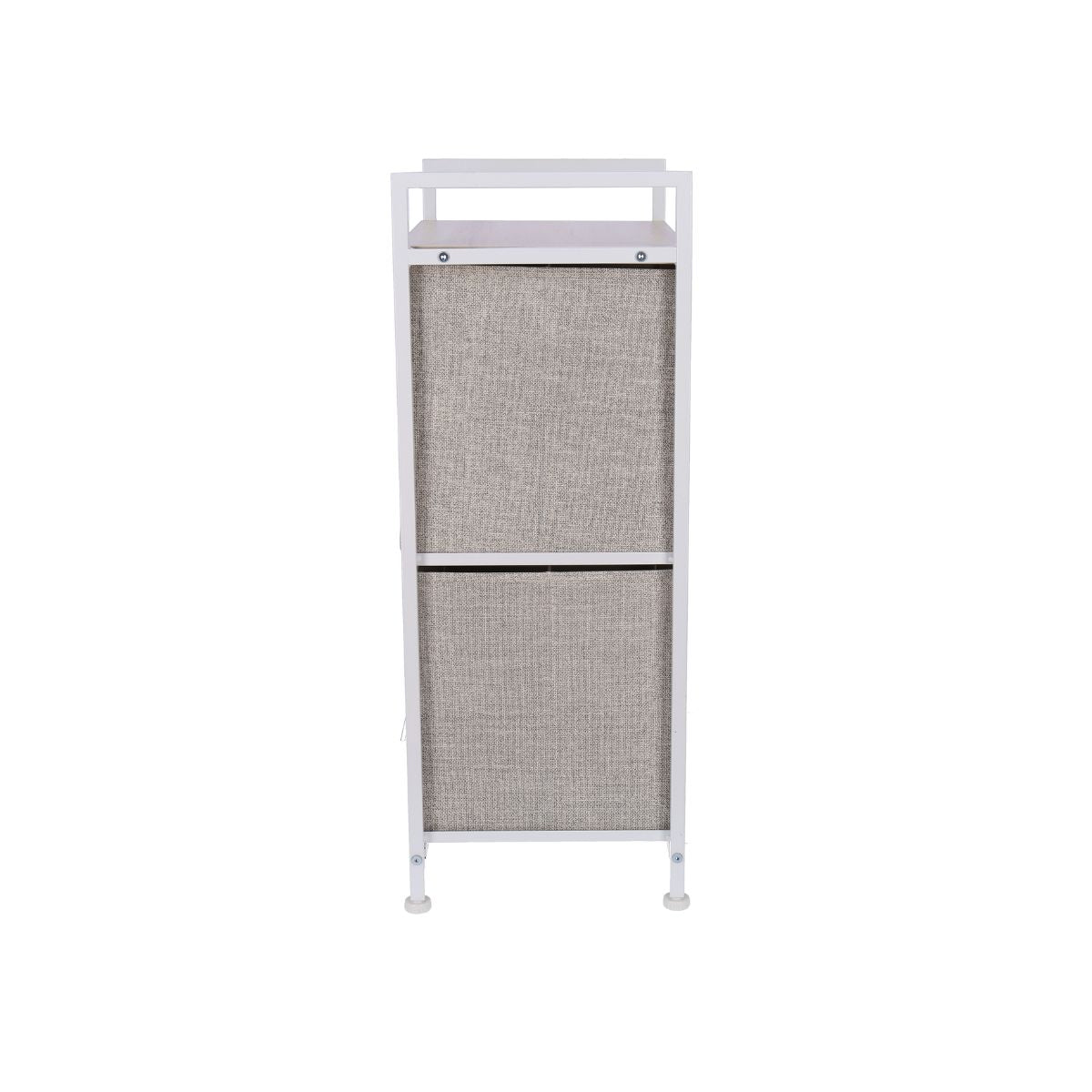 Raft pentru pantofi cu 2 sertare , 83 x 29 x 77 cm, Grunberg TB73 (crem), 5, hectarul.ro