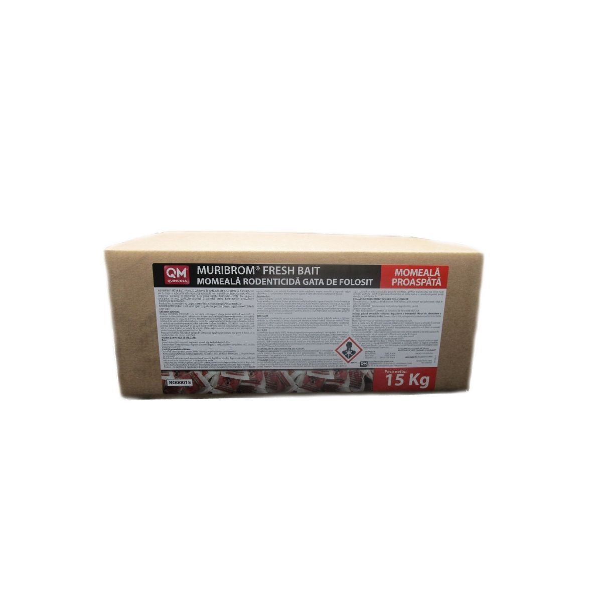 Raticid pasta MURIBROM FRESH 15KG ,Pestmaster