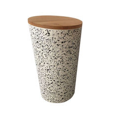 Recipient pentru depozitare , din fibre de bambus , cu capac , Grunberg BM008