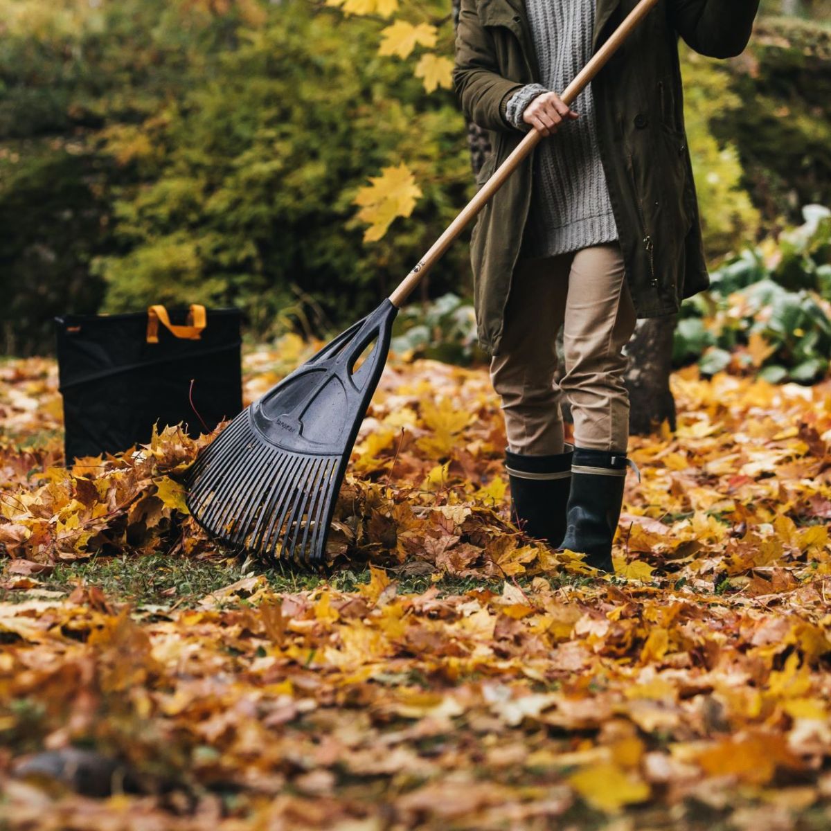 Sac mediu de gradina Fiskars PopUp Ergo, 175 L, 5, hectarul.ro