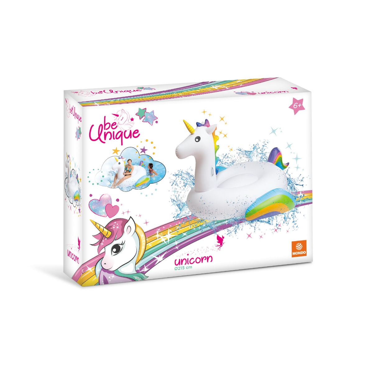 Saltea 215 cm  gonflabil UNICORN