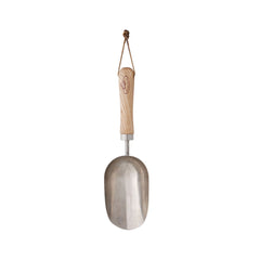 Scafa de mana pentru compost din inox si lemn 32 cm Esschert Design
