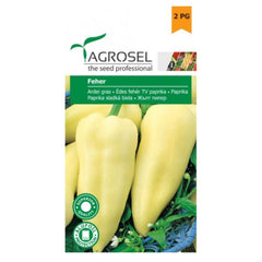 Seminte Ardei gras Feher Agrosel 60 sem