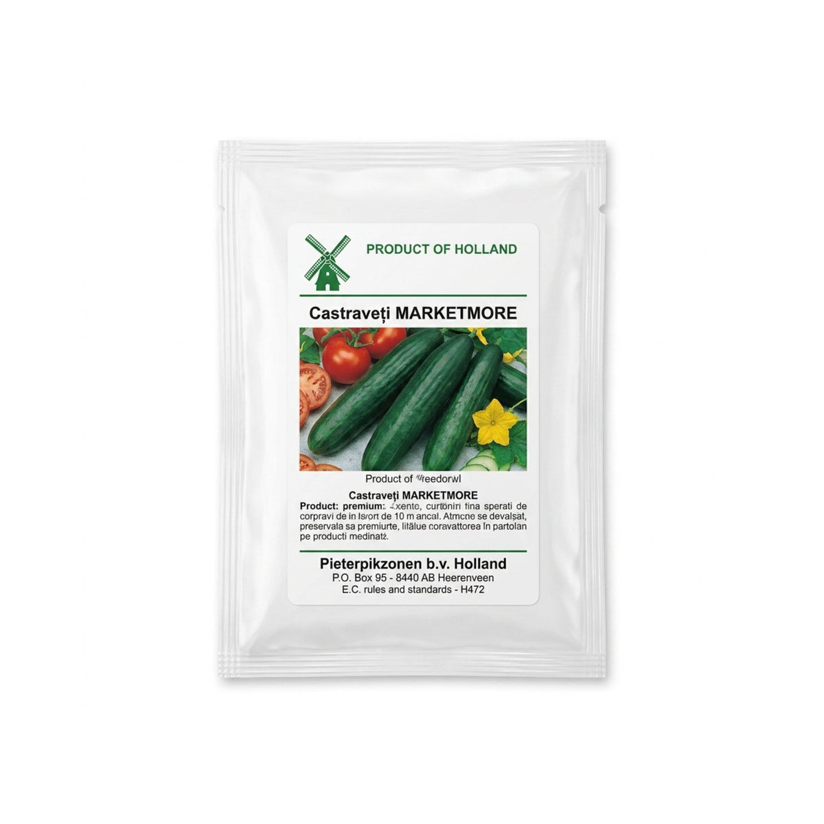 seminte profesionale de castraveti olandezi marketmore 10 gr
