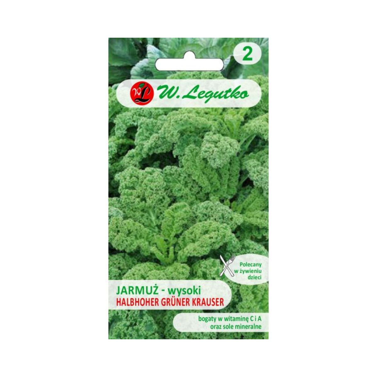 Seminte de varza Kale Gruner, 0,5 gr, LEGUTKO