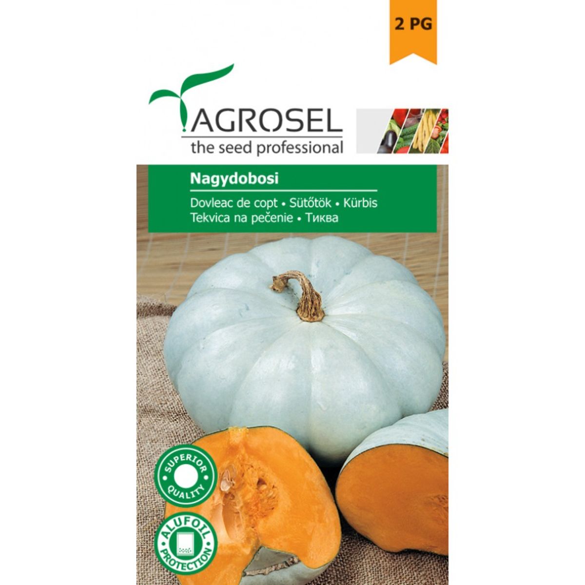 Seminte Dovleac de copt Nagydobosi Agrosel 3 g